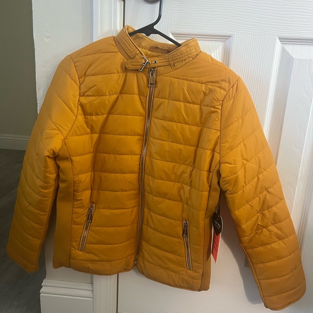 C’est Toi Puffer Jacket with Insulated Warmth and Water-Resistant Finish